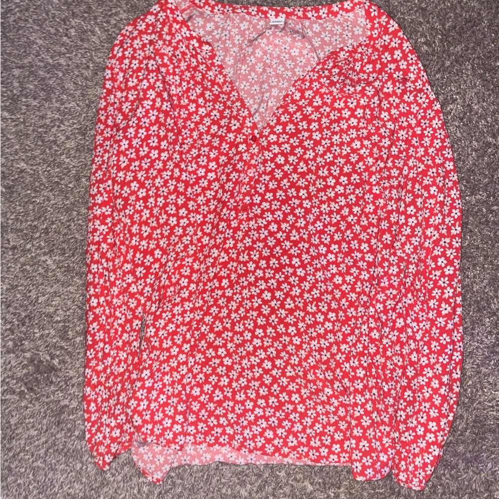 Long sleeve blouse